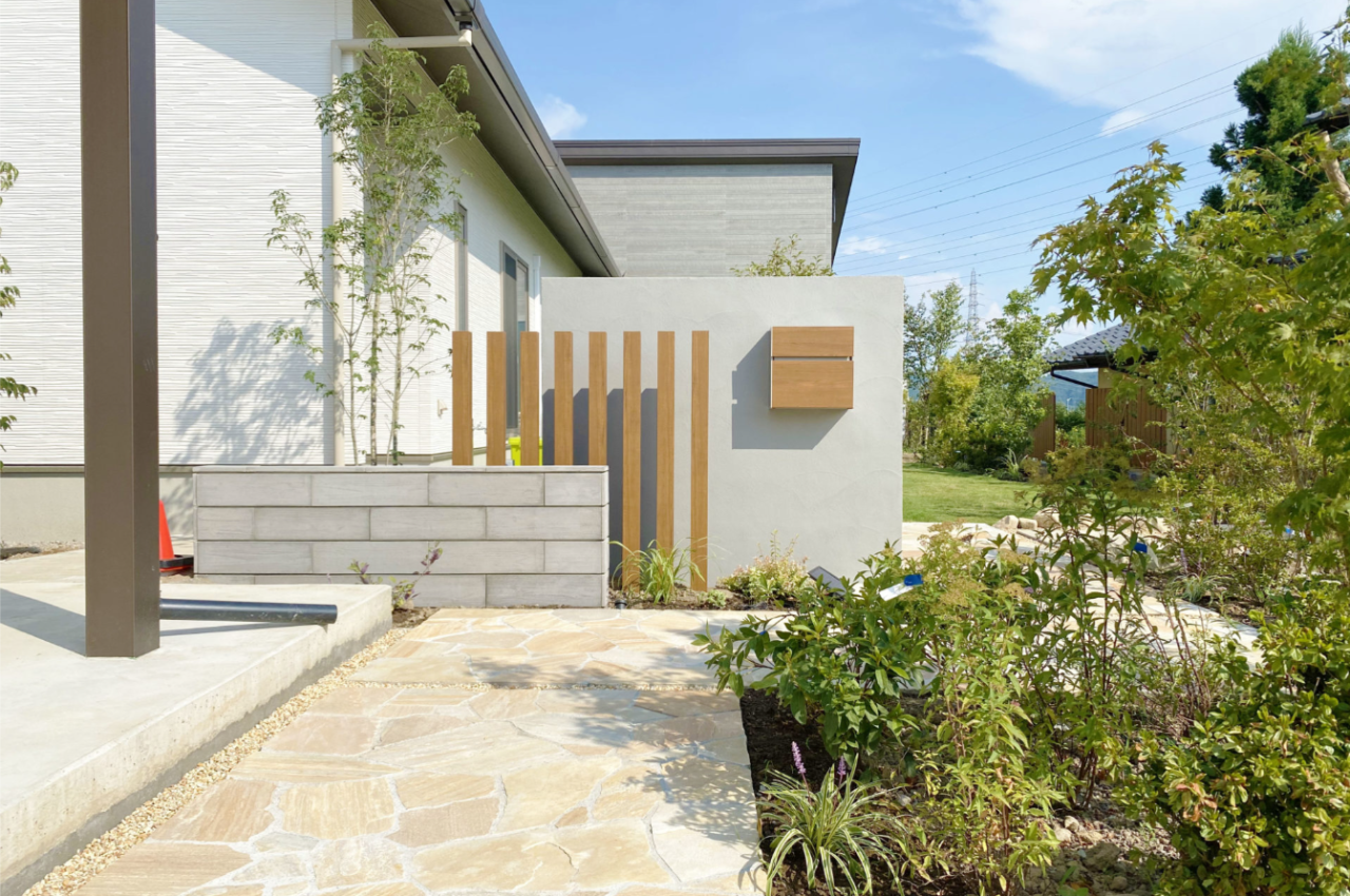 お引き渡し時のお庭